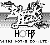 Hyper Black Bass (Japan) (En,Ja) Title Screen